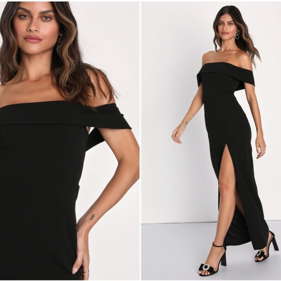 LULU's Prom Wedding Special Event Sexy Elegant Sophisticated Chic Mermaid Dress - Picture 3 of 5